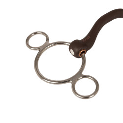 Pessoa 3 ring Gebiss Flex mit Zungenfreiheit hart 20mm 14,5cm