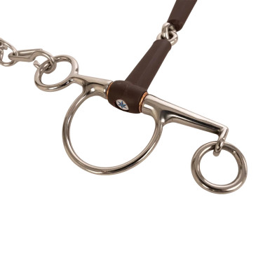 Pelham Flex einfach gebrochen kurz medium 18mm 14,5cm Pelham Flex einfach gebrochen kurz medium 18mm 14,5cm