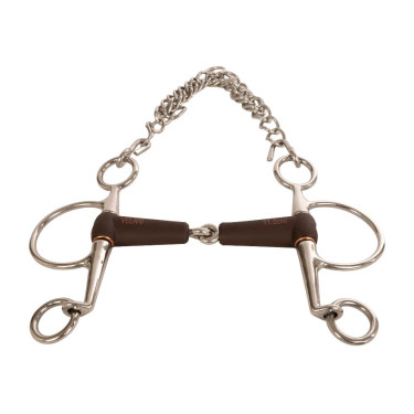 Pelham Flex einfach gebrochen kurz medium 18mm 14,5cm Pelham Flex einfach gebrochen kurz medium 18mm 14,5cm