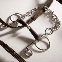 Pelham Flex einfach gebrochen kurz medium 18mm 14,5cm Pelham Flex einfach gebrochen kurz medium 18mm 14,5cm
