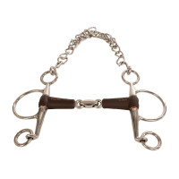 Pelham Flex doppelt gebrochen kurz medium 18mm 14,5cm