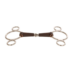 Pessoa 3 ring Gebiss Flex einfach gebrochen medium 20mm 14,5cm