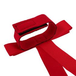 Rote Schleife mit Klettverschluss Rote Schleife mit Klettverschluss