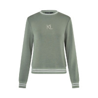 Damen-Sweatshirt mit Swarovski-Kristallen KLLilian Kingsland