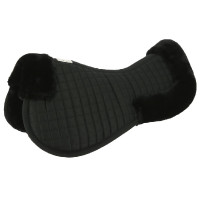 Equithème Teddy Sattelkissen Schwarz / schwarz