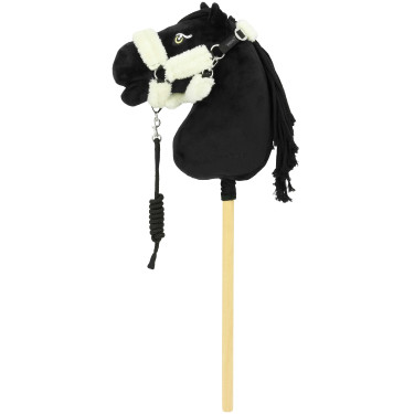 Pony Academy Halfter und Führstrick für Steckenpferde EK-Teddy
