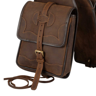 Ledersatteltasche für Westernsättel von Pool’s