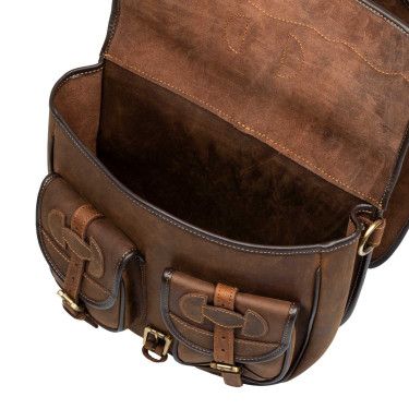 Satteltaschen für Westernsattel aus verziertem Leder von Pool’s