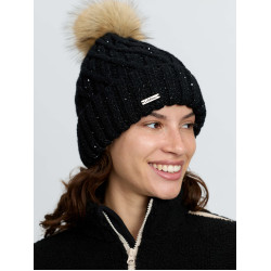 Bernie Strickmütze mit Paillettengarn Navy LeMieux