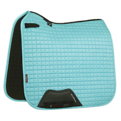 LeMieux Suede Dressur Schabracke Azurblau