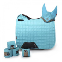 LeMieux Suede Dressur Schabracke Benetton Blau