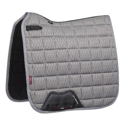 LeMieux Carbon Mesh Square Dressur Schabracke Grau