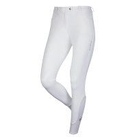 LeMieux Dynamique Reithose mit Kniebesatz Weiß