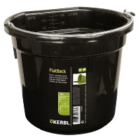 Flatback-Eimer Kerbl Schwarz Flatback-Eimer Kerbl Schwarz
