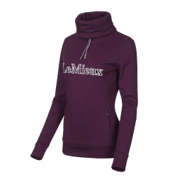 Sweatshirt mit Schornsteinkragen LeMieux mit Kapuze Sweatshirt mit Schornsteinkragen LeMieux mit Kapuze
