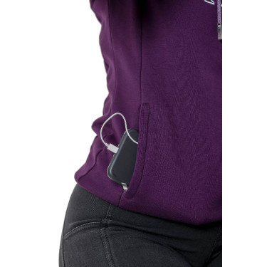 Sweatshirt mit Schornsteinkragen LeMieux mit Kapuze Sweatshirt mit Schornsteinkragen LeMieux mit Kapuze