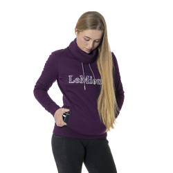 Sweatshirt mit Schornsteinkragen LeMieux mit Kapuze Sweatshirt mit Schornsteinkragen LeMieux mit Kapuze