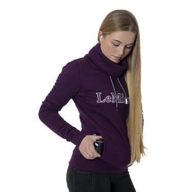 Sweatshirt mit Schornsteinkragen LeMieux mit Kapuze Sweatshirt mit Schornsteinkragen LeMieux mit Kapuze