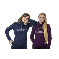 Sweatshirt mit Schornsteinkragen LeMieux mit Kapuze Marineblau