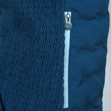 Parka Technique Flags & Cup Damen Atka Marineblau