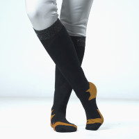 Socken Flags & Cup Wabana Kaviar / Honig Schwarz