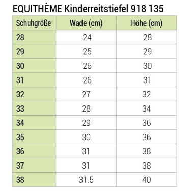 Equithème Kinder Reitstiefel Equithème Kinder Reitstiefel