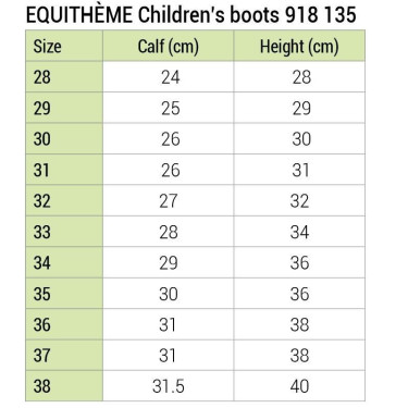 Equithème Kinder Reitstiefel Equithème Kinder Reitstiefel