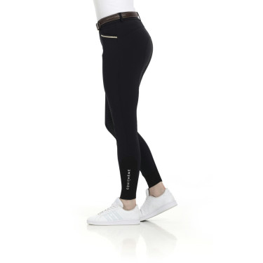 Reithose Equithème Gizel Silikon-Vollbesatz Schwarz Reithose Equithème Gizel Silikon-Vollbesatz Schwarz