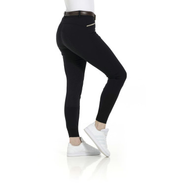Reithose Equithème Gizel Silikon-Vollbesatz Schwarz Reithose Equithème Gizel Silikon-Vollbesatz Schwarz