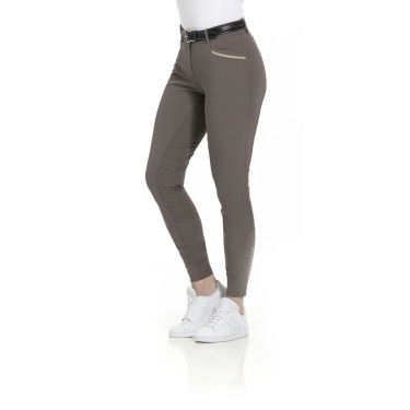 Reithose Equithème Gizel Silikon-Vollbesatz Maulwurf Braun Reithose Equithème Gizel Silikon-Vollbesatz Maulwurf Braun