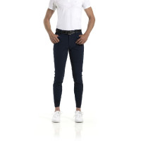Equithème Georg Silikon-Vollbesatz-Reithose Herren Marineblau
