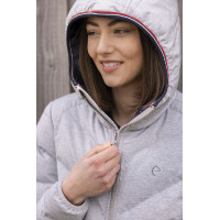 Gesteppt Jacke Equithème Lara Meliertes Grau