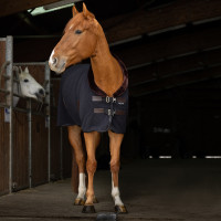 Fleecehemd Equithème Teddy Schwarz / Braun