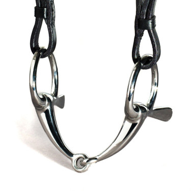 Gebiss Geschirr gebrochen Halbkurve Finn-Tack Gebiss Geschirr gebrochen Halbkurve Finn-Tack