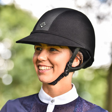 Charles Owen SP8 Plus Mikrofaser-Suede-Helm Charles Owen SP8 Plus Mikrofaser-Suede-Helm