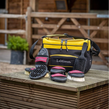 LeMieux ProKit Lite Grooming Putztasche Dijon Gelb