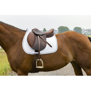 Reitpad Riding World Girly Weiß Weiß Reitpad Riding World Girly Weiß Weiß