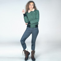 Damenreithose Flags & Cup Checks Grau Damenreithose Flags & Cup Checks Grau