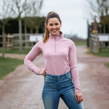 Jean Vollbesatz Silikon High Waist Kaia Damen Horze Jean Vollbesatz Silikon High Waist Kaia Damen Horze