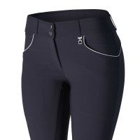 Hochbund-Reithose mit Silikon-Besatz Aubrey Horze Damen Dunkelmarineblau Hochbund-Reithose mit Silikon-Besatz Aubrey Horze Damen Dunkelmarineblau