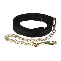 Textillonge mit einfacher Kette Finn-Tack Schwarz