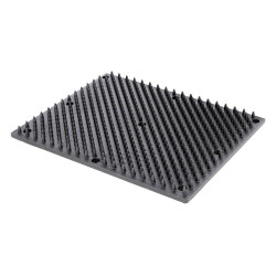 Wandkratzerplatte Kerbl Schwarz