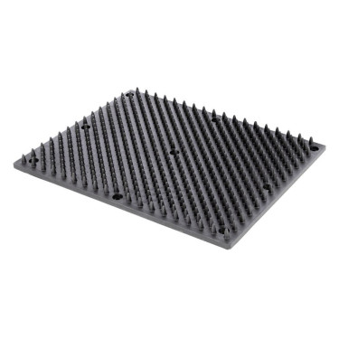 Wandkratzerplatte Kerbl Schwarz