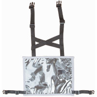 Porte dossard T de T Noir / gris