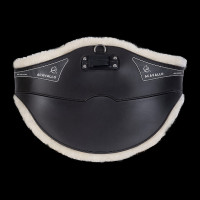Gurt mit Bauchlatz Acavallo Gel & PVC Abnehmbares Innenfutter aus Wolle Schwarz Gurt mit Bauchlatz Acavallo Gel & PVC Abnehmbares Innenfutter aus Wolle Schwarz