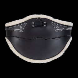 Gurt mit Bauchlatz Acavallo Gel & PVC Abnehmbares Innenfutter aus Wolle
