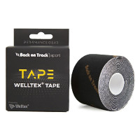 Back on Track® Welltex® Klebeband Schwarz