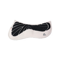 Acavallo Classic Gel Stoßdämpfer mit Memoryschaum Weiß Weiß