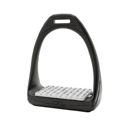 Compositi Soft Reflex Steigbügel Schwarz / Weiß Compositi Soft Reflex Steigbügel Schwarz / Weiß