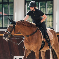 Satteldecke Dressur Night Collection Back On Track Nougat Braun Satteldecke Dressur Night Collection Back On Track Nougat Braun